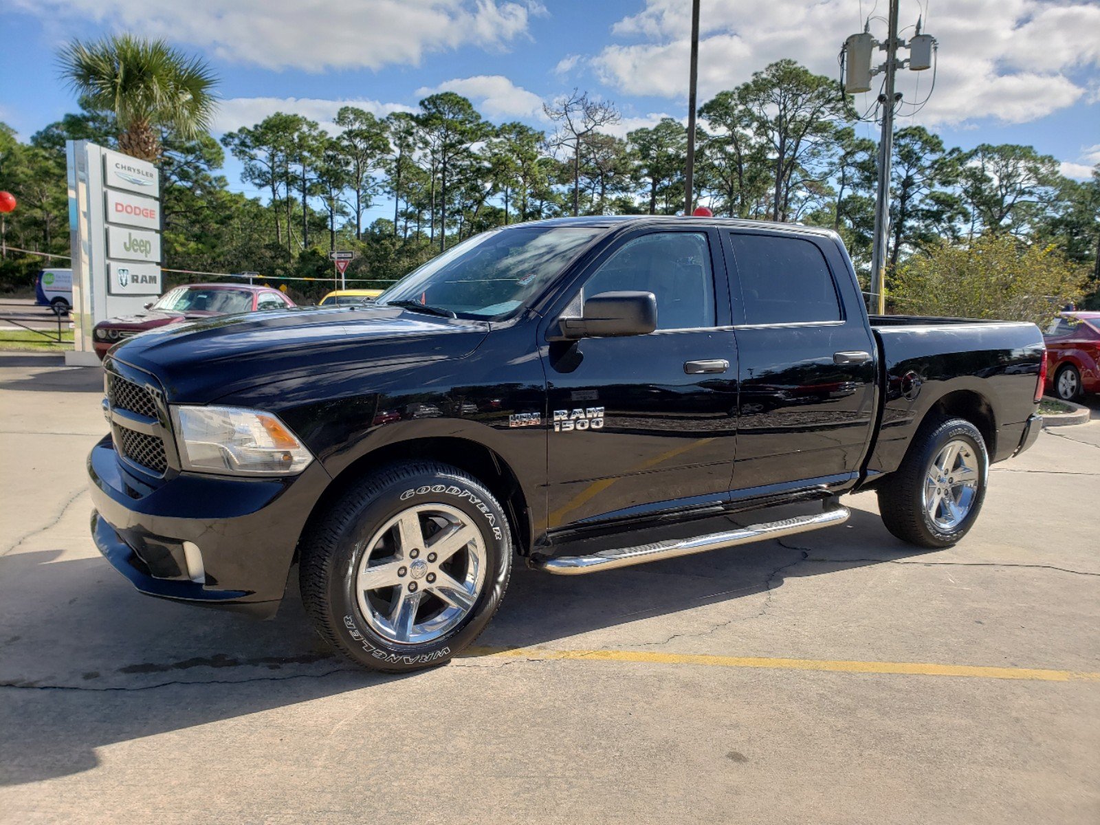 Pre Owned 2015 Ram 1500 Express Crew Cab Pickup In Titusville 18132b Parks Chrysler Dodge